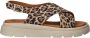 Tamaris Leopard Sandalen bruin Leer Dames - Thumbnail 3