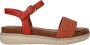 Tamaris dames sandalen met gouden details Extra comfort Memory Foam - Thumbnail 3