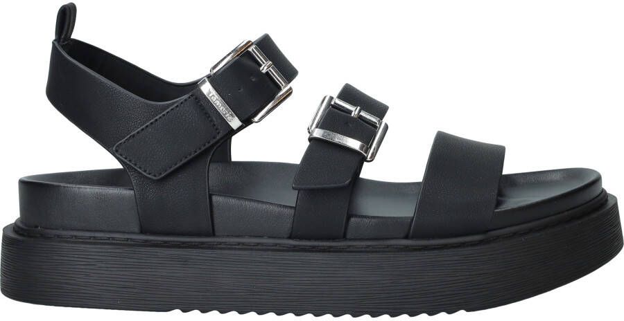 Tamaris Sandalen Plat Sandalen Plat Zwart - Foto 2
