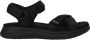 Tamaris Zwarte Vegan Comfort Sandaal Black Dames - Thumbnail 3