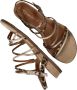 Tamaris Leopard Sandalen beige Textiel Dames - Thumbnail 4