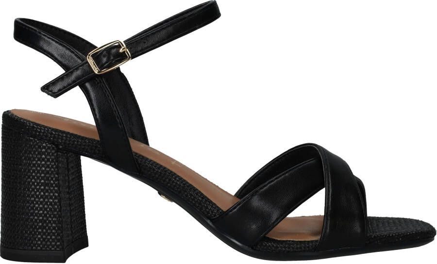 Tamaris Elegante Zwarte Platte Sandalen Vrouwen Black Dames - Foto 5