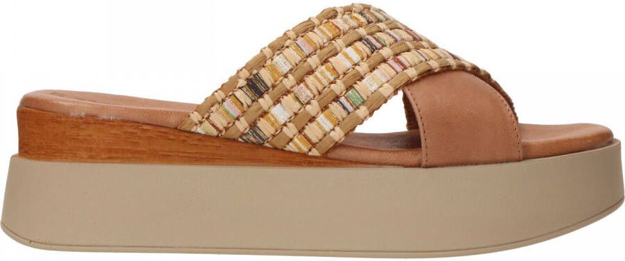 Tamaris Slippers Veda met stijlvol raffiabeleg - Foto 2