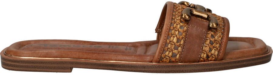 Tamaris Slippers Cognac