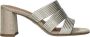 Tamaris Elegante Metallic Gouden Muil Hakken Multicolor Dames - Thumbnail 3