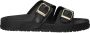 Tamaris 1-27500-44 003 Slipper zwart - Thumbnail 3