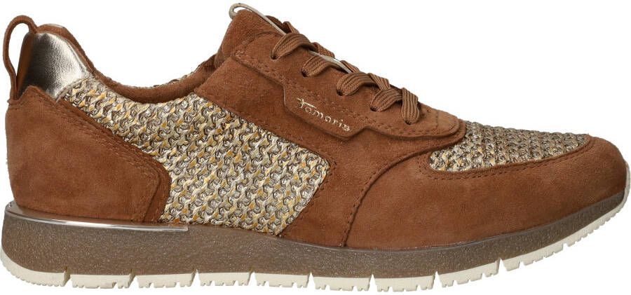 Tamaris Sneakers Laag Sneakers Laag Cognac - Foto 2