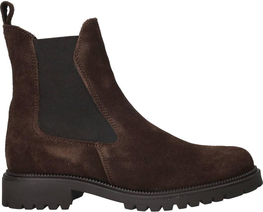 Tamaris Chelsea boots 'Schnürstiefel Damen 1-25427-41 090 Echtleder in schwarz' zwart - Foto 14