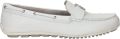 Tamaris dames slip-on schoen 1-24630-44 117 Moccassin damesschoenen leer M2463044 - Wit