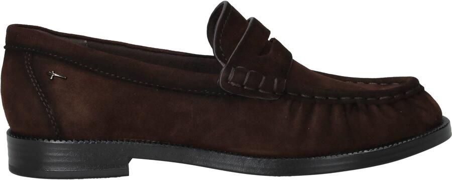 Tamaris leren damesslippers 1-24251-47-304 damesschoenen bruin