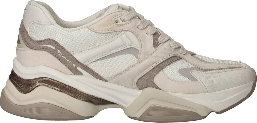 Tamaris Dames Running Off White Wit - Foto 6
