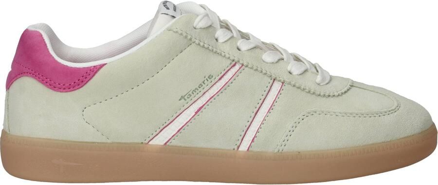 Tamaris Sneakers groen Leer Dames - Foto 17