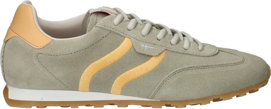 Tamaris sneaker 1-23614-46 771 lage schoenen leer groen - Foto 6