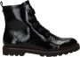 Tamaris Veterschoenen blokhak veterschoen enkellaars in vegan verwerking - Thumbnail 2