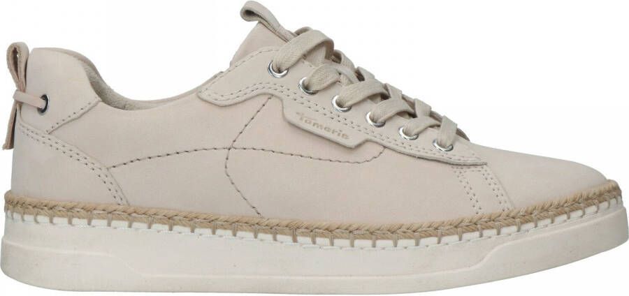 Tamaris Sneakers Beige Leer 101303 Dames Leer - Foto 2