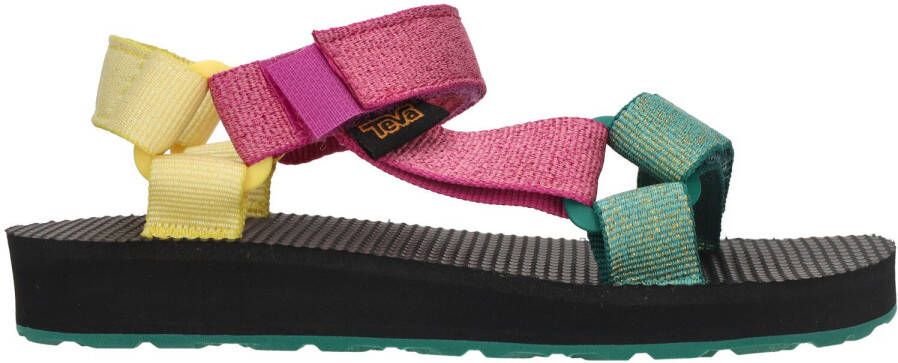 Teva sandalen roze geel groen Meisjes Textiel Meerkleurig 29 30 - Foto 4