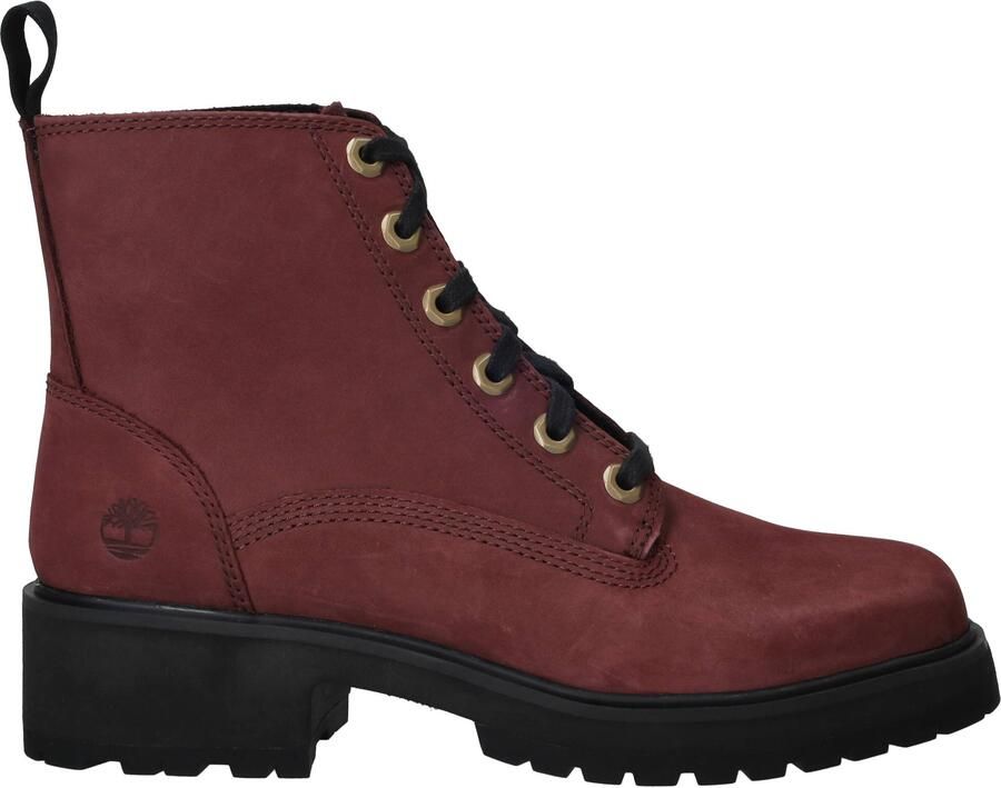 Timberland Carnaby Row Mid Lace Up Veterboots Rood
