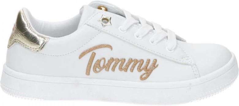 Proberen oneerlijk voorwoord Tommy hilfiger sneaker Sneakers Meisje wit - Schoenen.nl