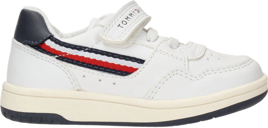 Tommy Hilfiger sneakers wit Jongens Imitatieleer 24 - Foto 5