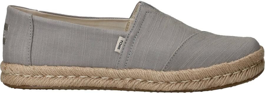 Toms Alpargata Rope 2.0 Espadrilles Grijs