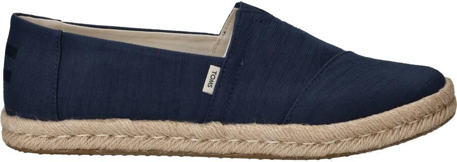 Toms Alpargata Rope 2.0 Instappers Dames Blauw