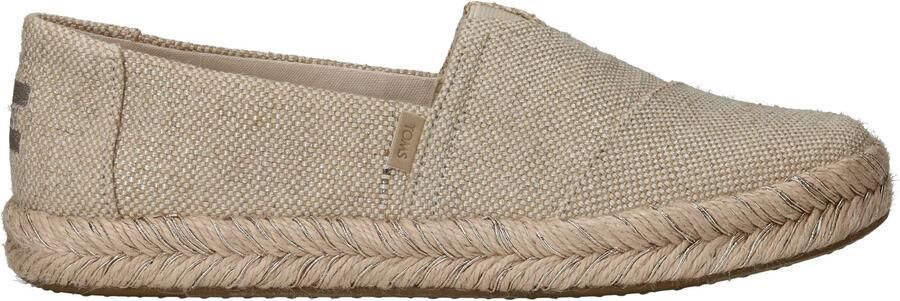 Toms Alpargata Rope 2.0 Vegan Espadrilles Dames Goud