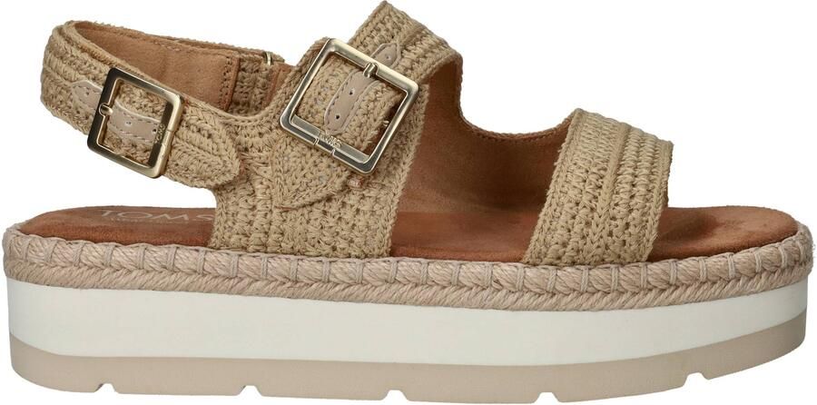 Toms Giana Sandalen Dames Beige