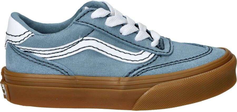 Vans Brooklyn LS Outdoor Gum Citadel Sneakers Jongens Blauw