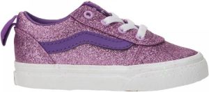 Vans TD Ward Glitter Sidewall Purple sneaker Sneakers Meisje Maat