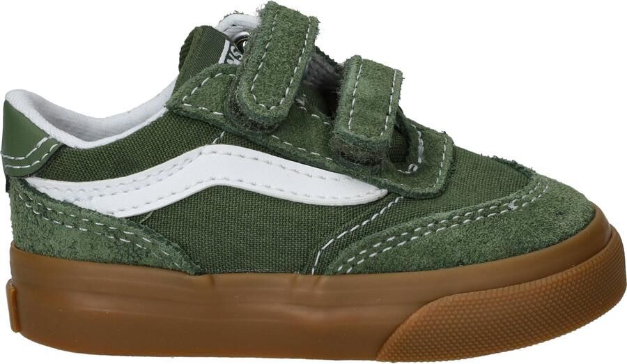 Vans Brooklyn LS V Sneakers Jongens Groen