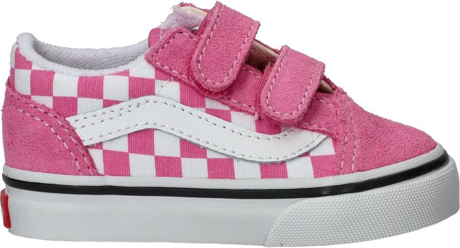 Vans Lage Sneakers Old Skool V COLOR THEORY CHECKERBOARD Pink Fizz