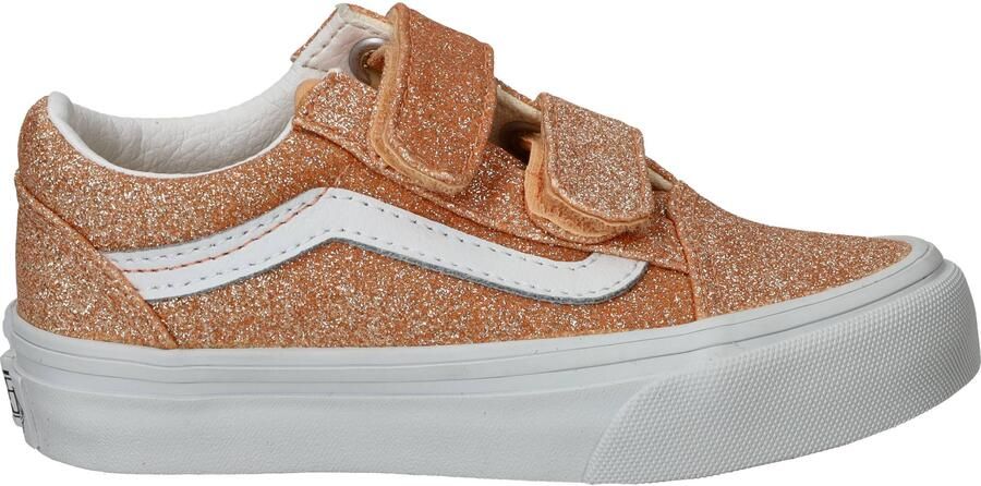 Vans Lage Sneakers Old Skool V GLITTER Apricot Glow