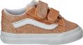 Vans Lage Sneakers Old Skool V GLITTER Apricot Glow - Roze