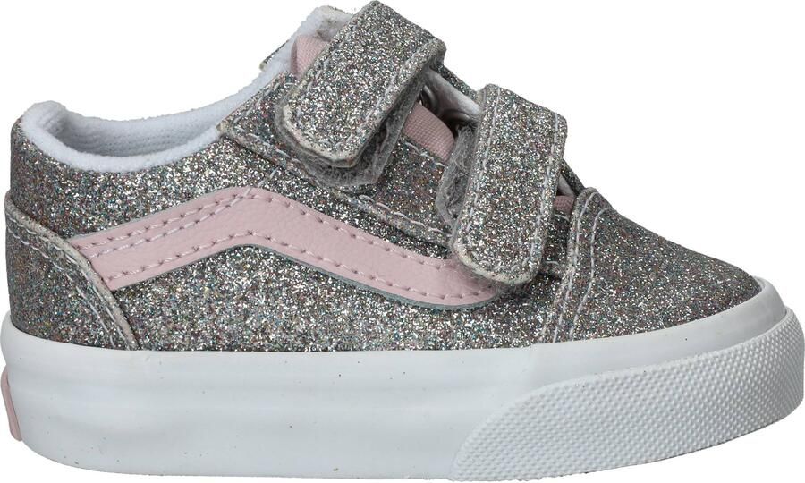 Vans Old Skool Glitter Sneakers zilver Canvas