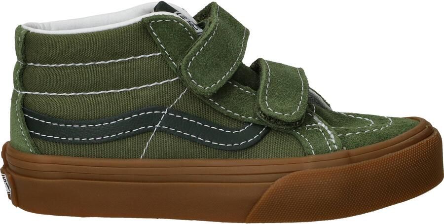 Vans SK8-Mid Reissue V suède sneakers olijfgroen groen - Foto 2
