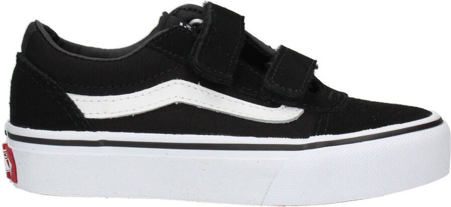 Vans Youth Ward V Suede Canvas Jongens Sneakers Black White - Foto 7
