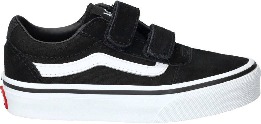 Vans Youth Ward V Suede Canvas Sneakers Black White - Foto 6