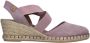 Verbenas Mila Sandalen Touwzool Lila - Thumbnail 3