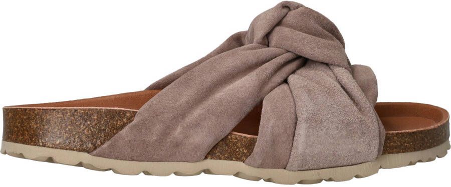 Verbenas Rainbow Slippers Dames Taupe