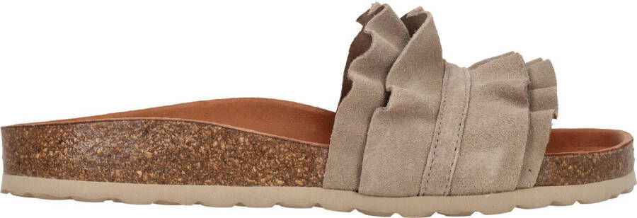 Verbenas Slipper Dames Taupe