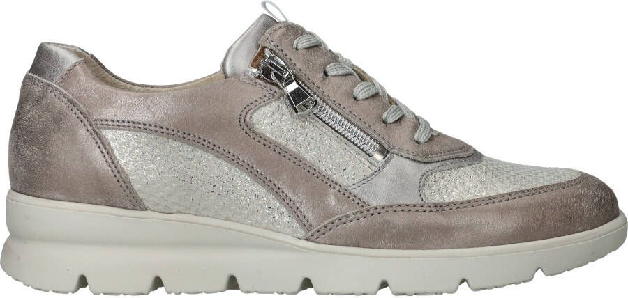 Waldlaufer Bruni Veterschoenen Dames Zilver