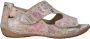 Waldläufer Waldlaufer 342024-H-Heliett~~~~~~~~~~~~~~ Sandalen met hakDames Sandalen Wit beige - Thumbnail 2
