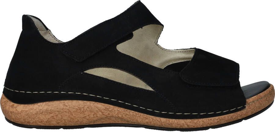 Waldlaufer Heliett Sandalen Dames Zwart