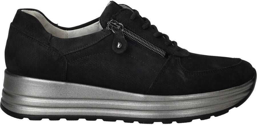 Waldlaufer Lana Sneakers Dames Zwart