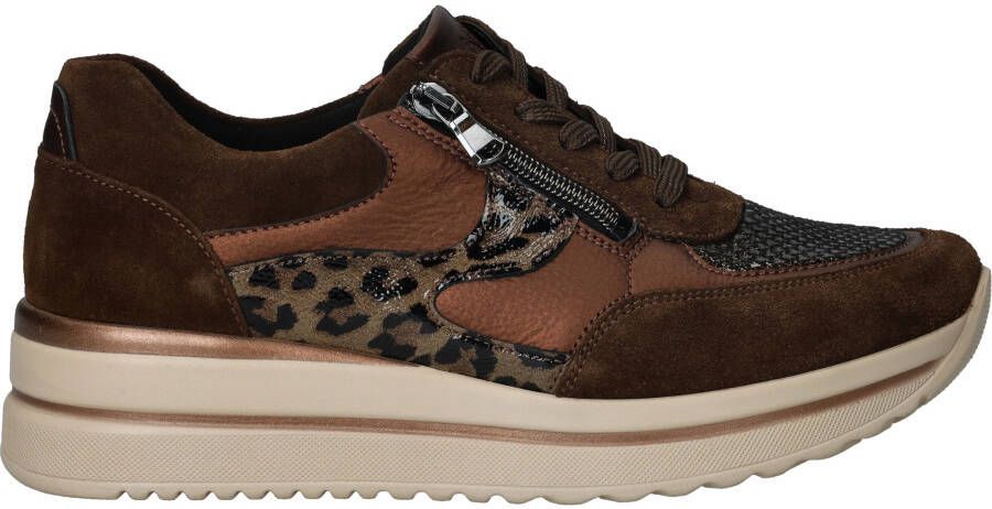 WALDLAUFER Waldläufer Lage Sneakers Dames K Luana Maat: 40 Materiaal: Suède Kleur: Bruin - Foto 3