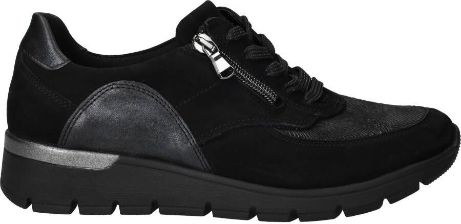 Waldlaufer Ramona Sneakers Dames Zwart