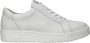 Waldläufer Wit leren sneaker met uitneembaar voetbed White - Thumbnail 3