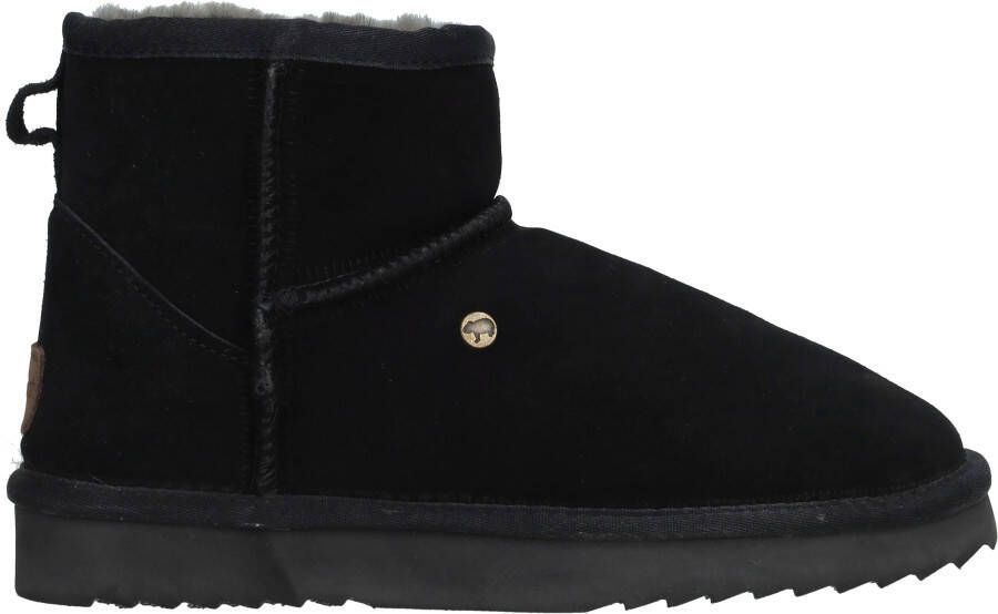 WARMBAT Vachtlaarzen Dames Wallaby Maat: 43 Materiaal: Suède Kleur: Zwart - Foto 3