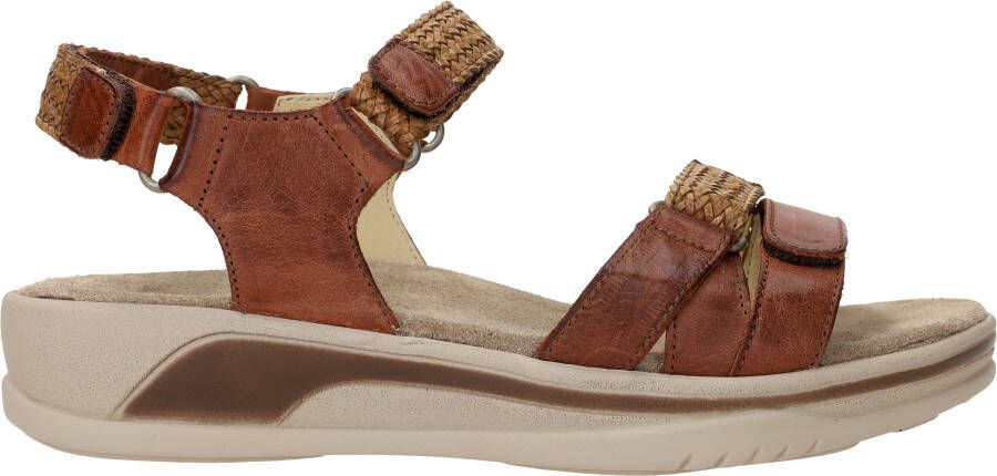 Wolky Comfortabele Bruine Leren Sandaal voor Dames Brown Dames - Foto 6