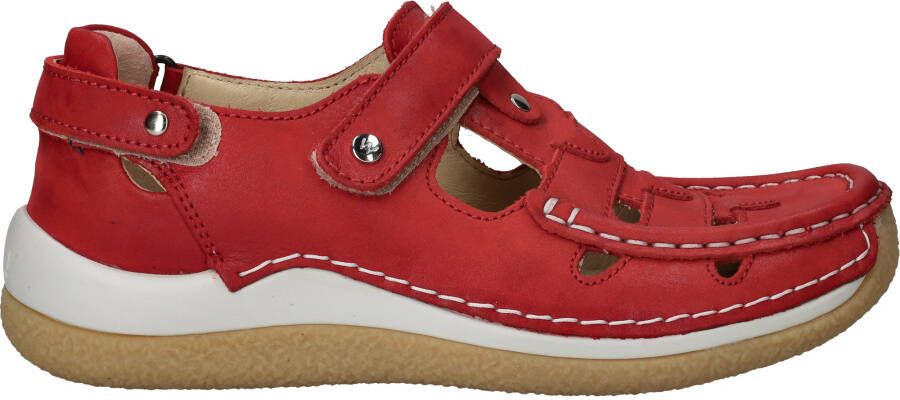 Wolky Esperanza Fantastic Sandalen Rood
